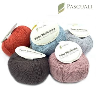 Pascuali PUNO Winikunka 50 g Bio-Baumwolle Alpaka