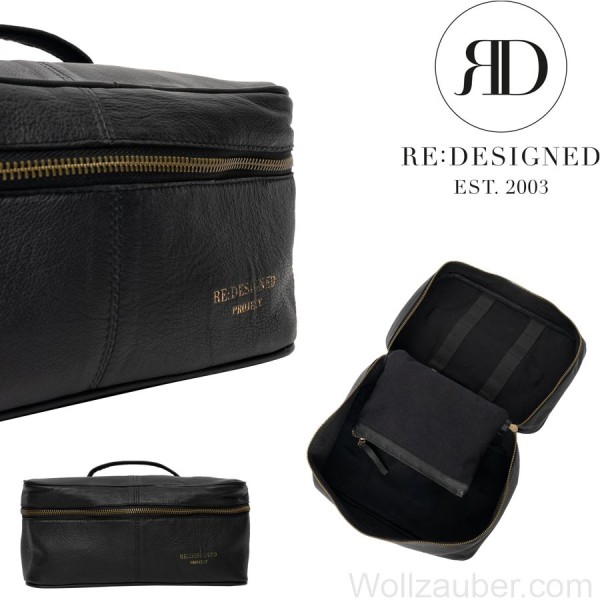 Re:Designed Ledertasche Project 31, Schwarz, ReDesign, wollzauber.com